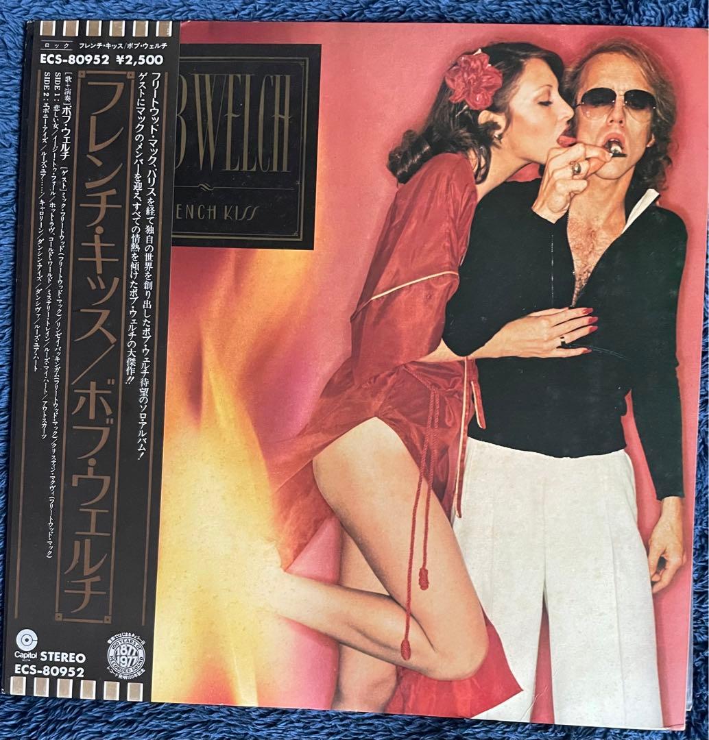 Bob Welch French Kiss Japan Vinyl LP Obi Insert 1977 Rock Fleetwood Mac Members
