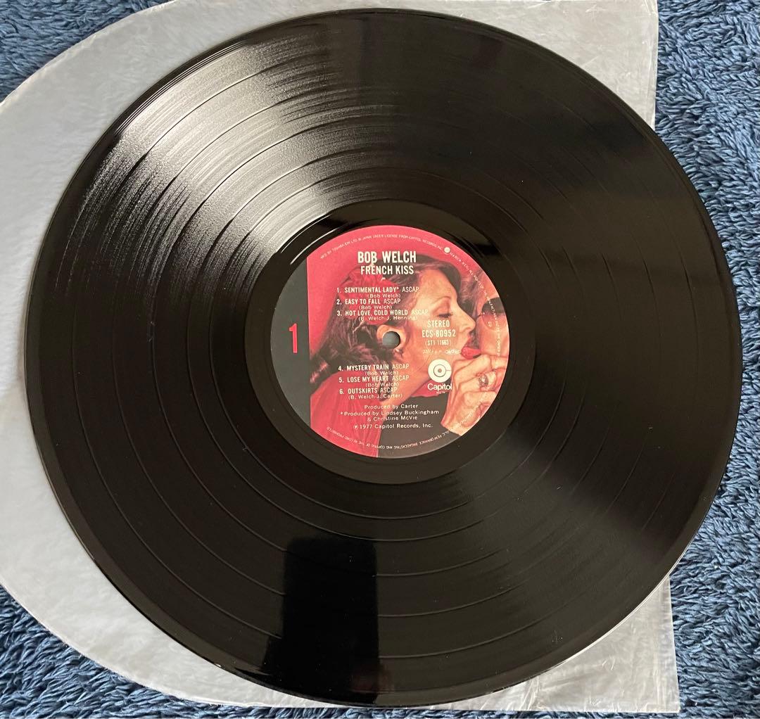 Bob Welch French Kiss Japan Vinyl LP Obi Insert 1977 Rock Fleetwood Mac Members