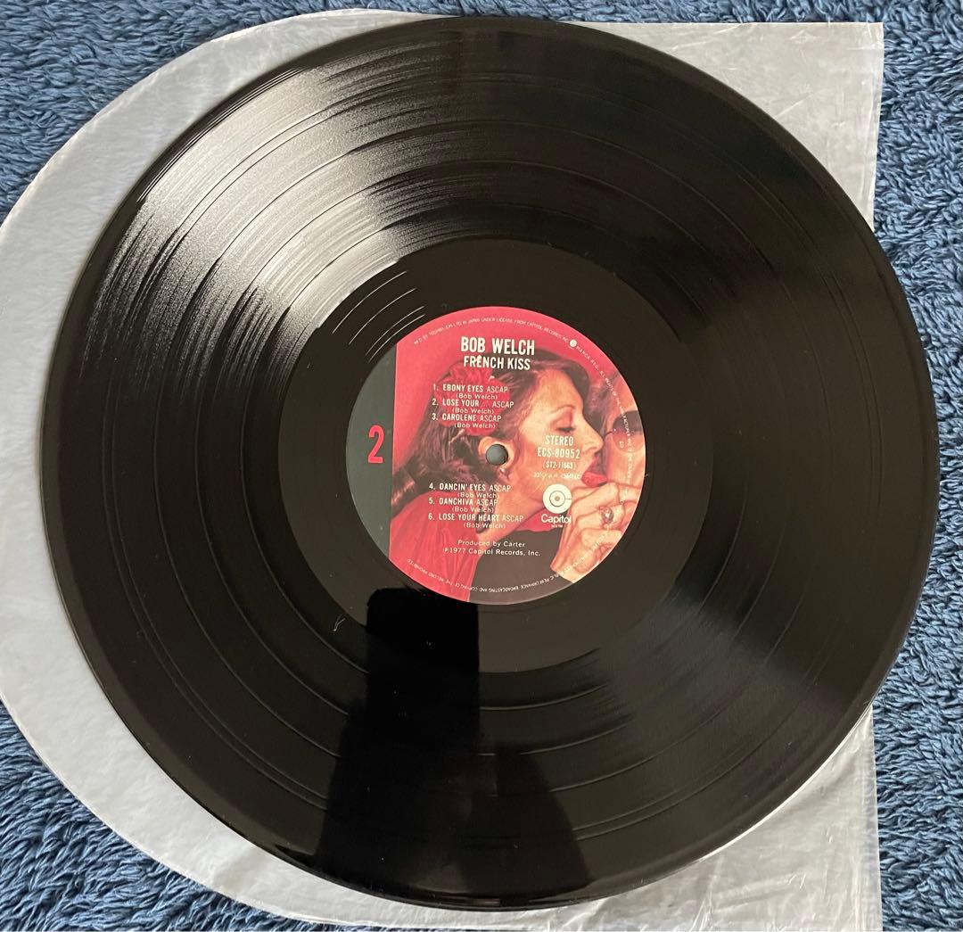 Bob Welch French Kiss Japan Vinyl LP Obi Insert 1977 Rock Fleetwood Mac Members