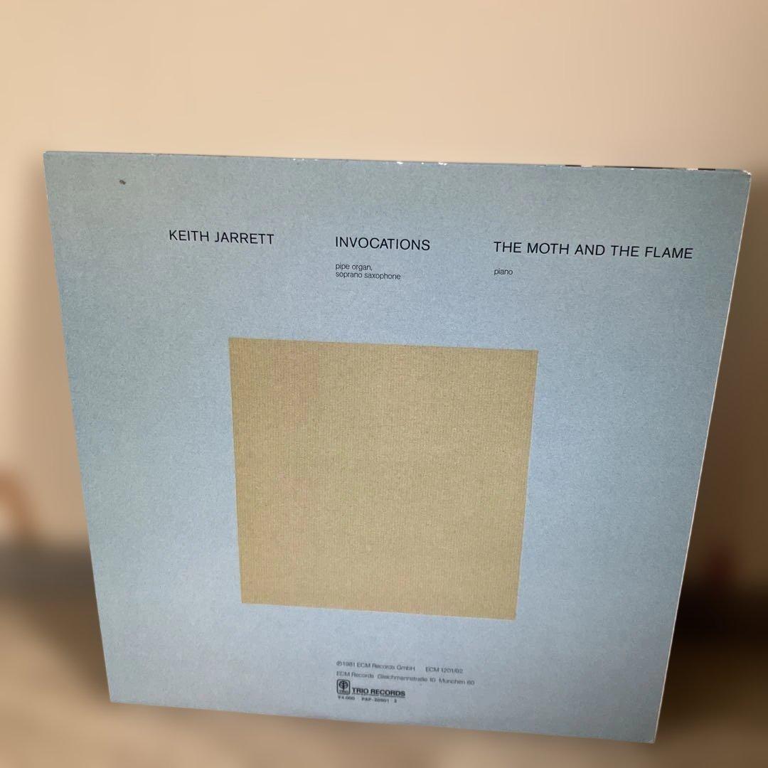 Keith Jarrett - Invocations / The Moth and the Flame 2LP Japan Vinyl With Obi