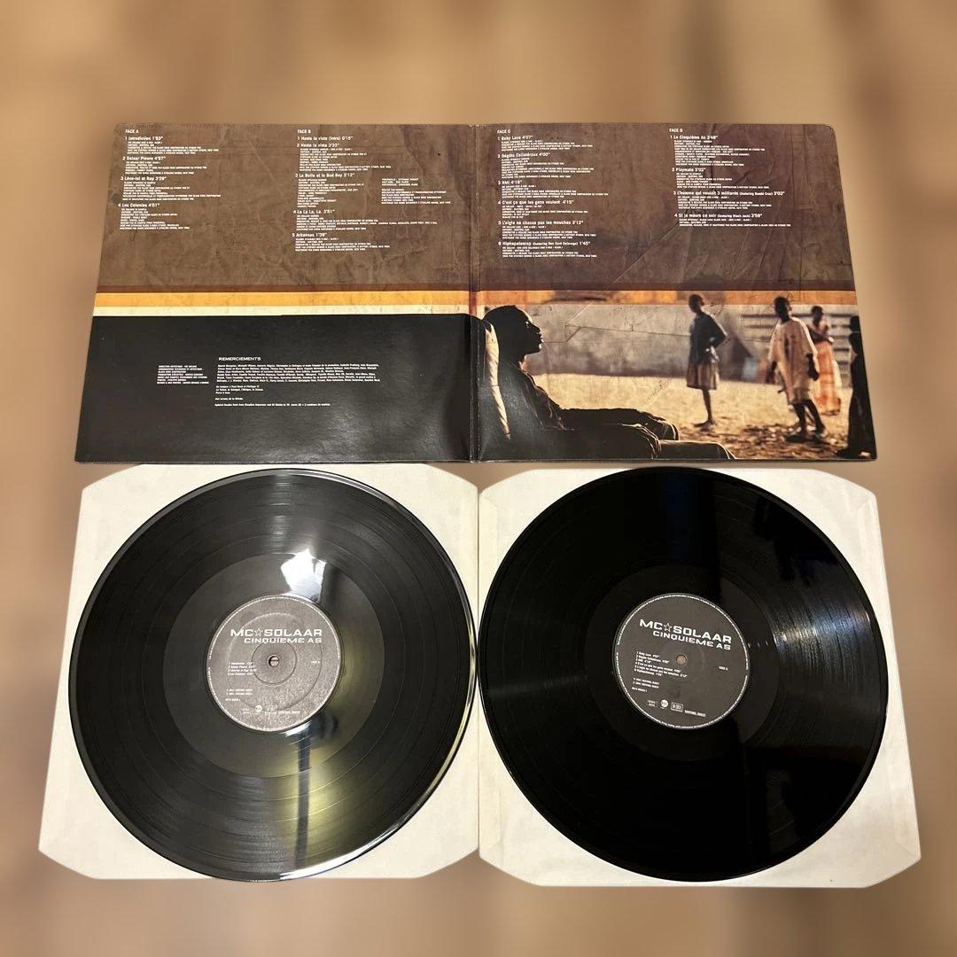 MC Solaar - Cinquième As Vinyl 2LP France Hip Hop Original 2001