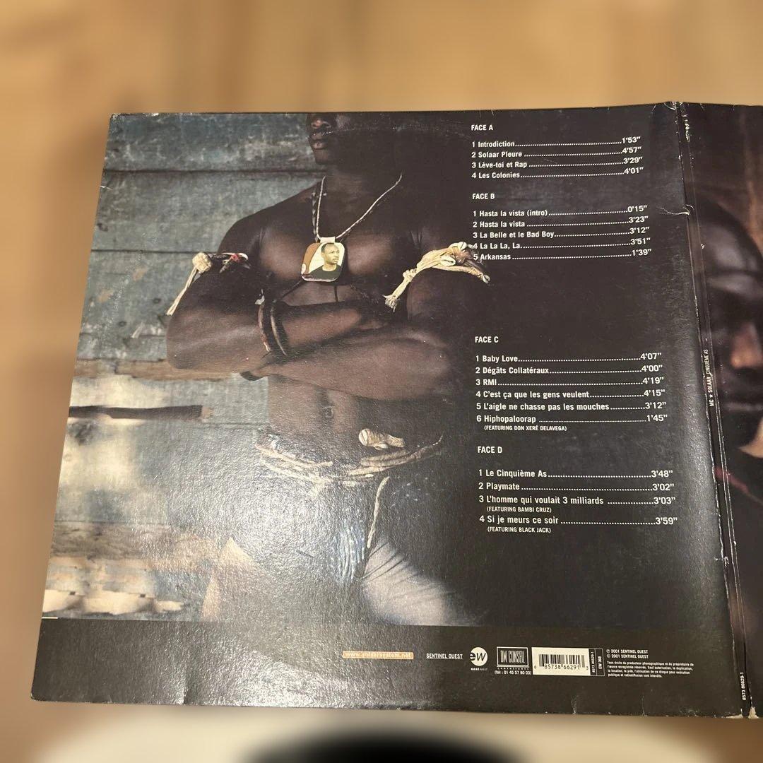 MC Solaar - Cinquième As Vinyl 2LP France Hip Hop Original 2001