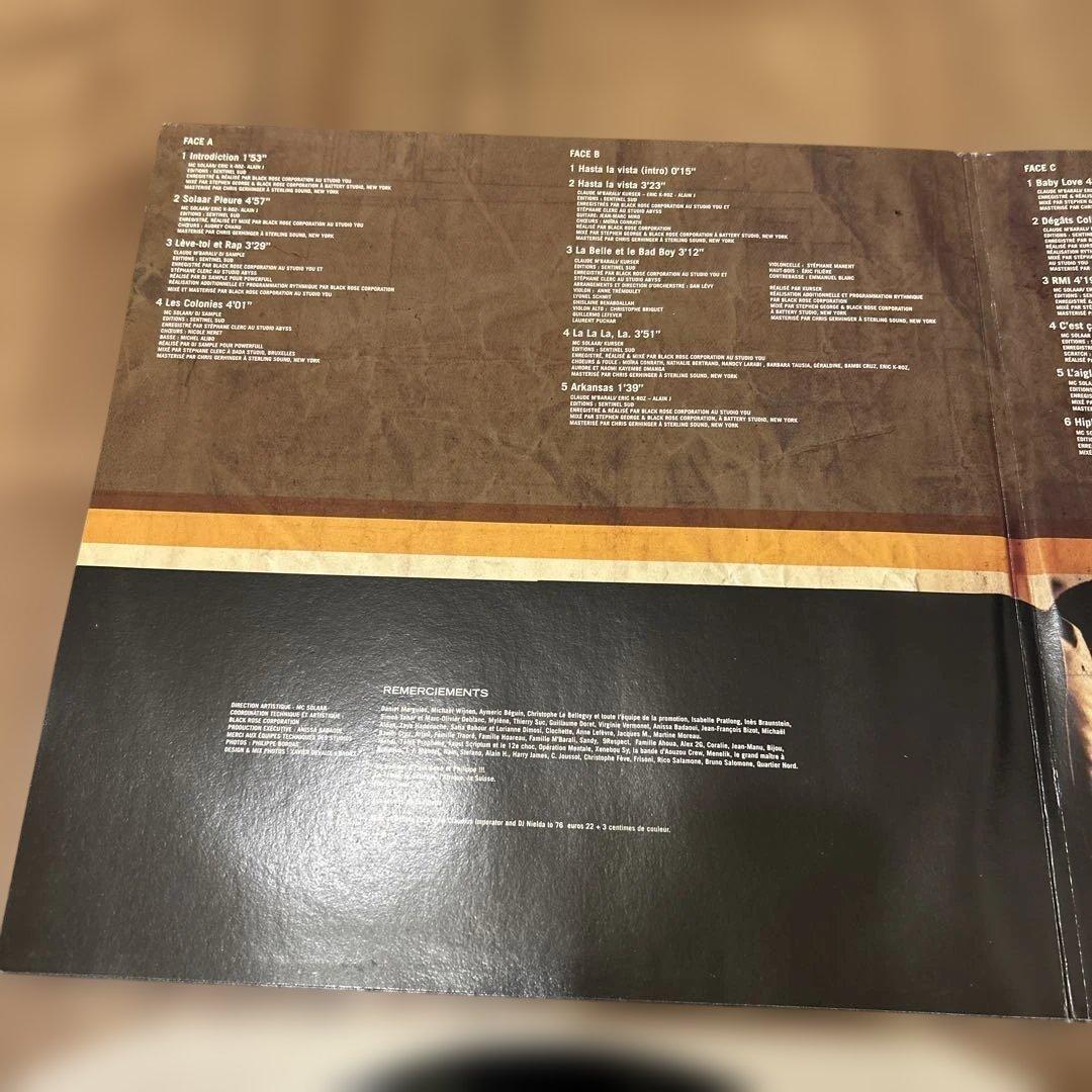 MC Solaar - Cinquième As Vinyl 2LP France Hip Hop Original 2001