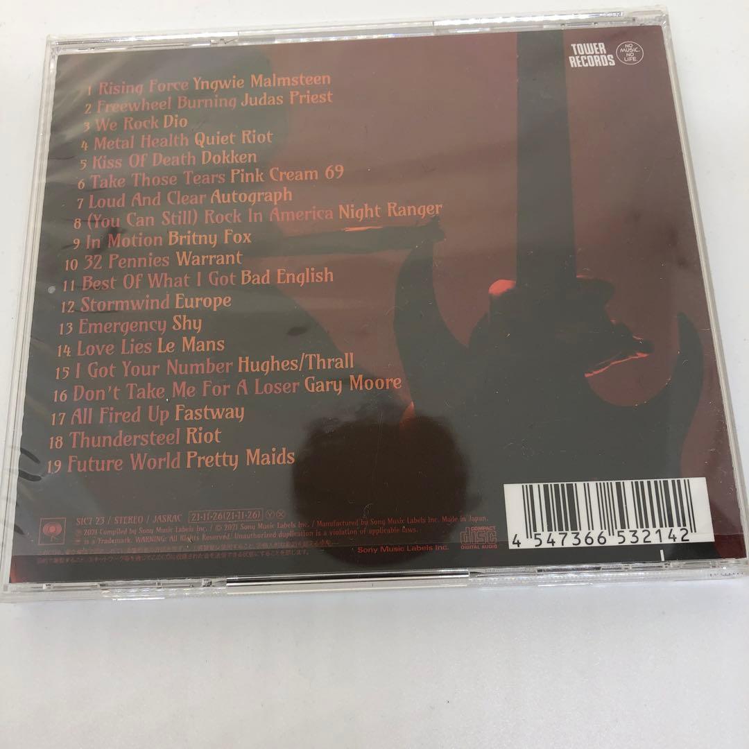 IRON FIRST 80's HR/HM Edition Japan CD Compilation Tower Records Limited 2021