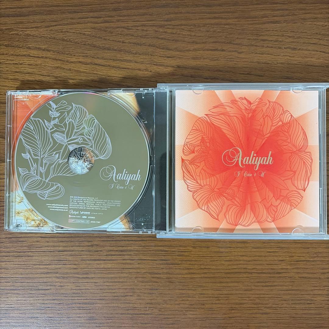 Aaliyah - I Care 4 U 2CD+DVD Japan Press w/ OBI Limited Edition 2003