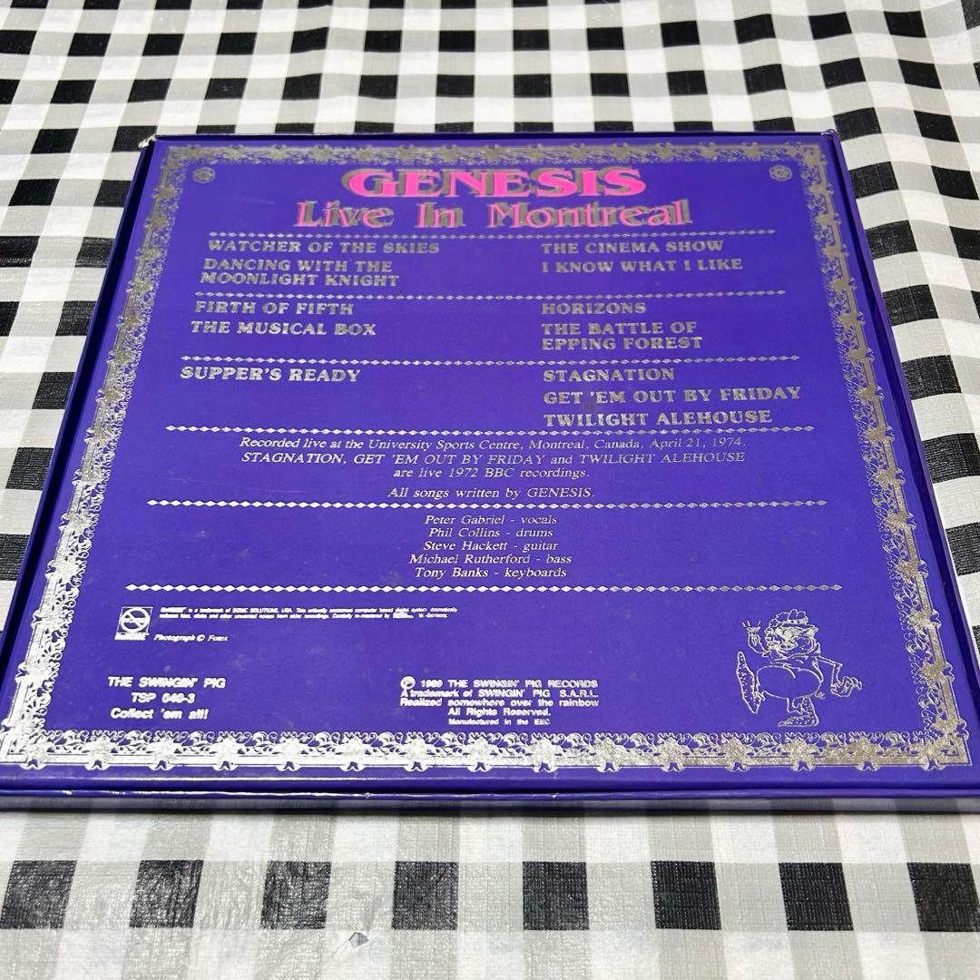 Genesis Live In Montreal 3LP Color Vinyl Box Set Used Collectible | Japansoundstore