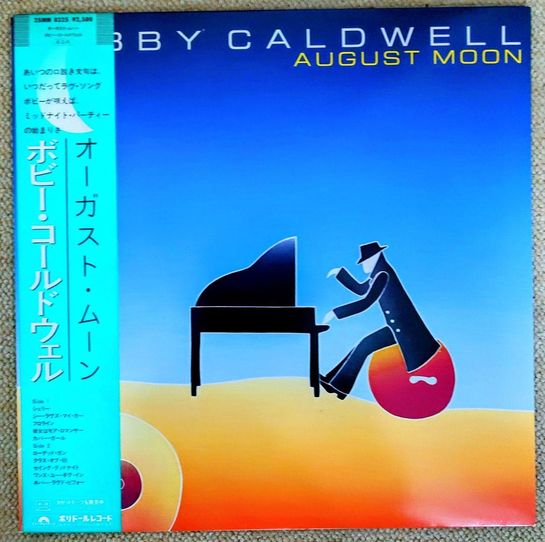 Bobby Caldwell August Moon LP with Obi & Sleeve - Excellent Condition | Japansoundstore