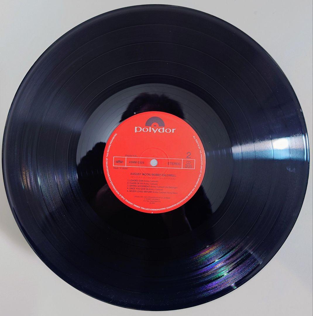 Bobby Caldwell August Moon LP with Obi & Sleeve - Excellent Condition | Japansoundstore