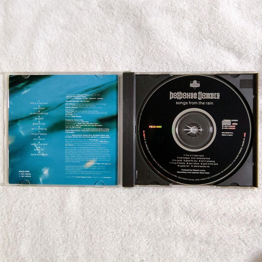 Hothouse Flowers Songs From The Rain CD Japan Press with Obi + Bonus Mini CD