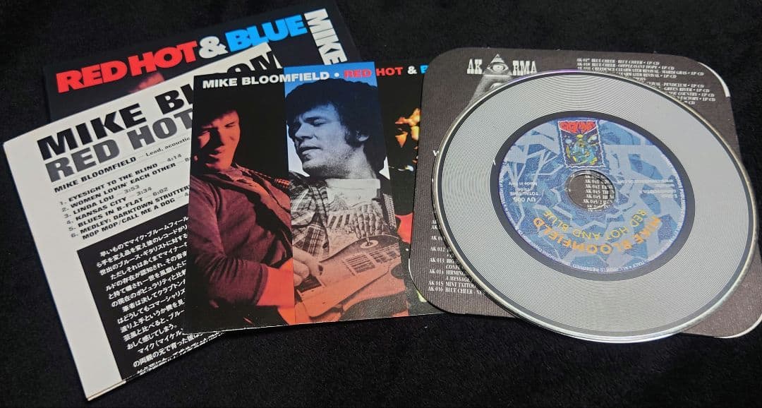 Mike Bloomfield - Red Hot & Blue CD Japan Press Mini LP Sleeve