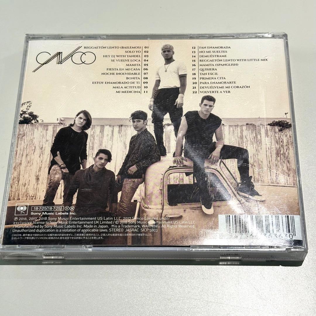CNCO Japan Edition CD Album Japanese Pressing 2018 SICP 5803