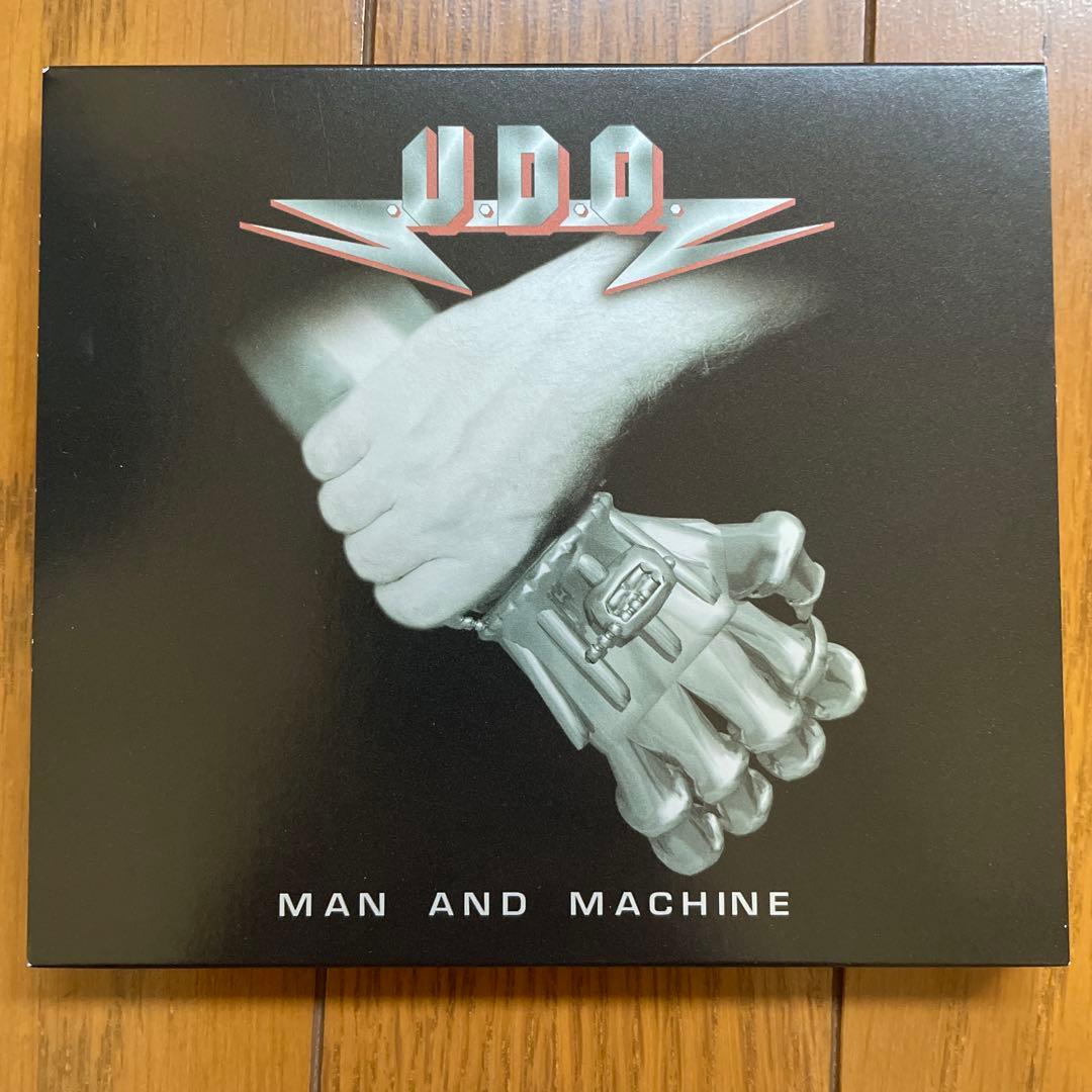 U.D.O. Man And Machine CD Japan Press with OBI Limited Bonus Tracks 2002
