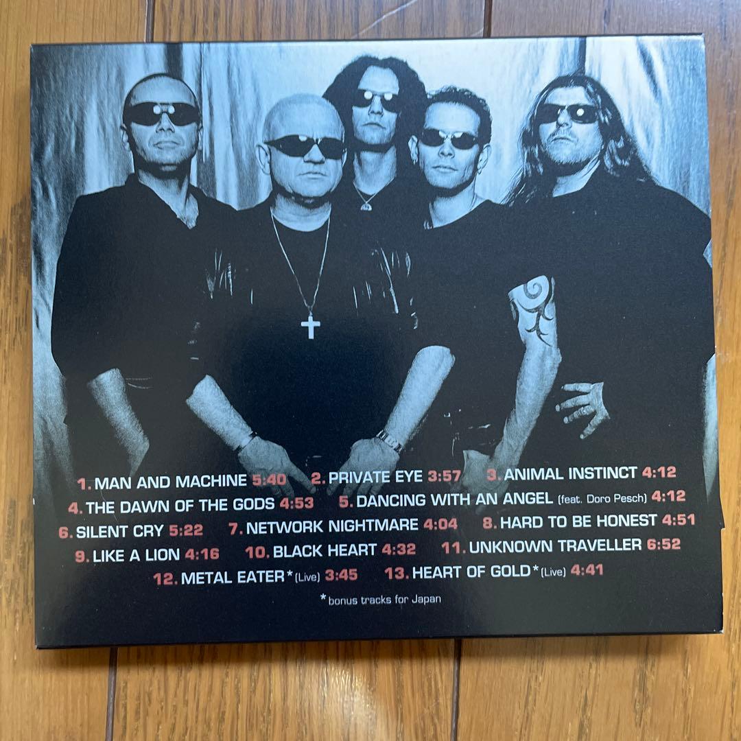 U.D.O. Man And Machine CD Japan Press with OBI Limited Bonus Tracks 2002