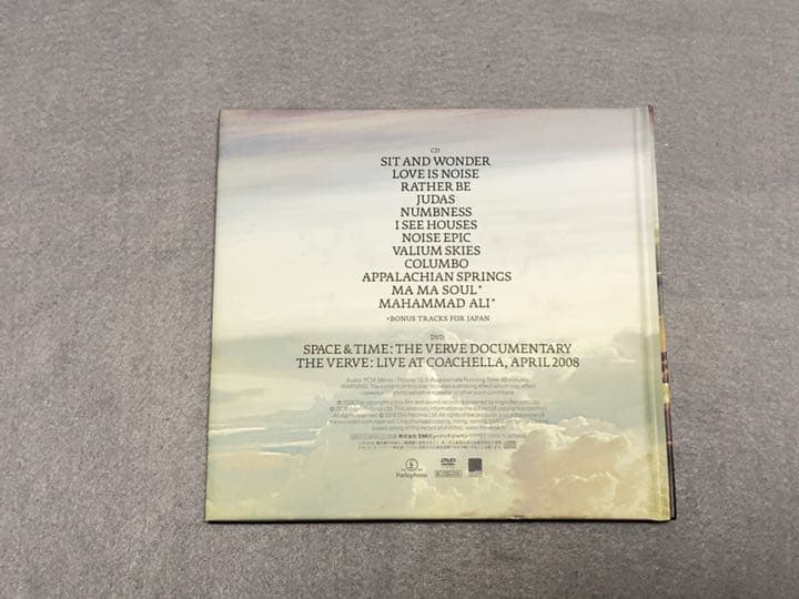 The Verve - Forth Special Edition CD+DVD Japan Press with OBI 2008