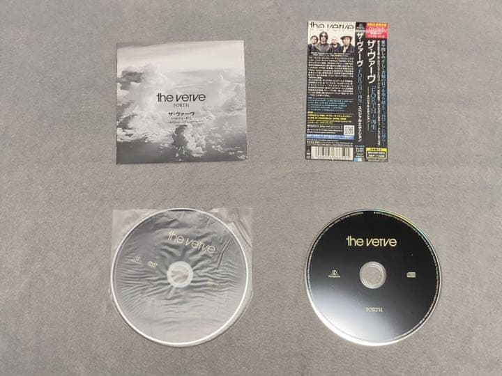 The Verve - Forth Special Edition CD+DVD Japan Press with OBI 2008