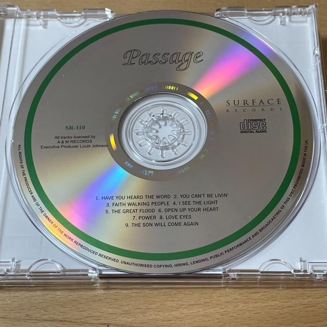 Passage - Passage CD (2009 Digital Remaster) Rare AOR/CCM Classic Import