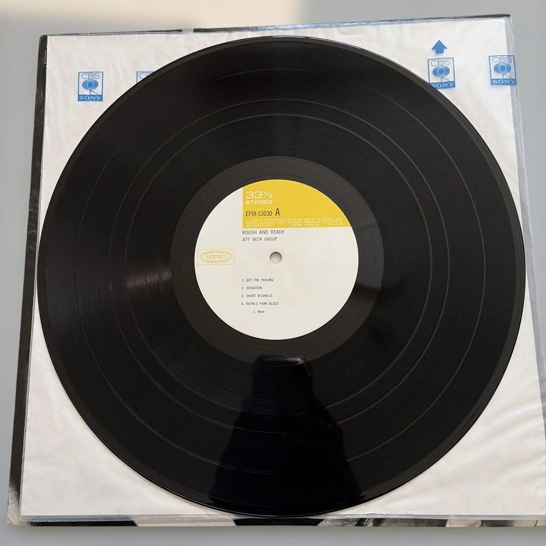 JEFF BECK GROUP - Rough And Ready Japan LP 1971 Epic EPIA-53030 Classic Rock