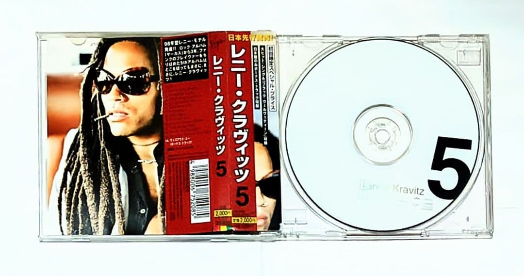 Lenny Kravitz 5 CD Japan Press with OBI Limited Edition 1998 Bonus Track