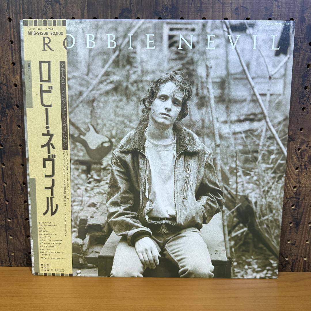 Robbie Nevil - Robbie Nevil Vinyl LP Japan Pressing with Obi and Insert