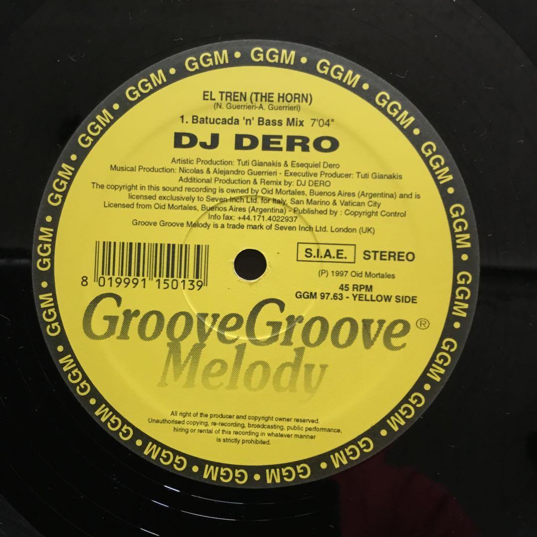 DJ Dero - El Tren (The Horn) Vinyl 12" Single, Electronic House, 1997