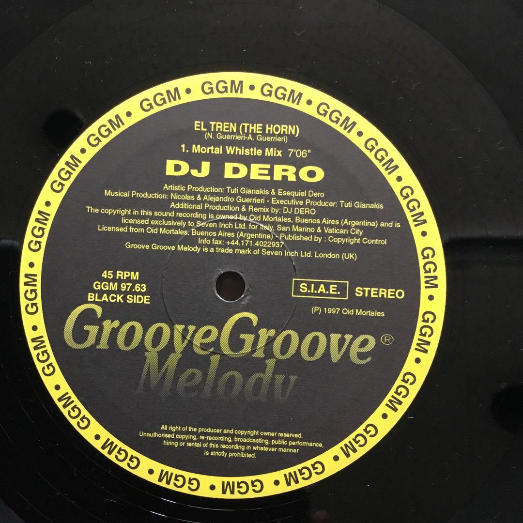 DJ Dero - El Tren (The Horn) Vinyl 12" Single, Electronic House, 1997