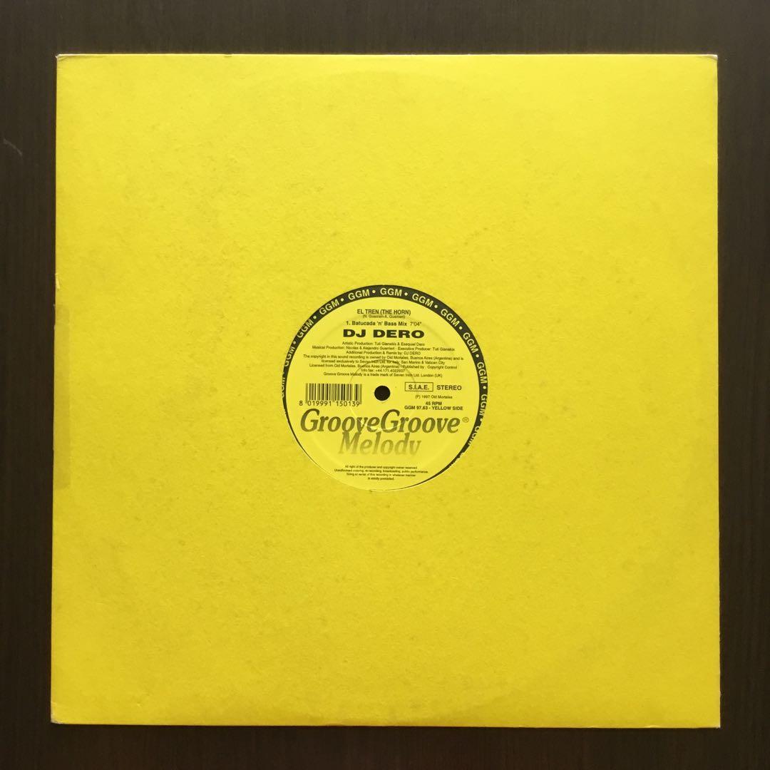 DJ Dero - El Tren (The Horn) Vinyl 12" Single, Electronic House, 1997