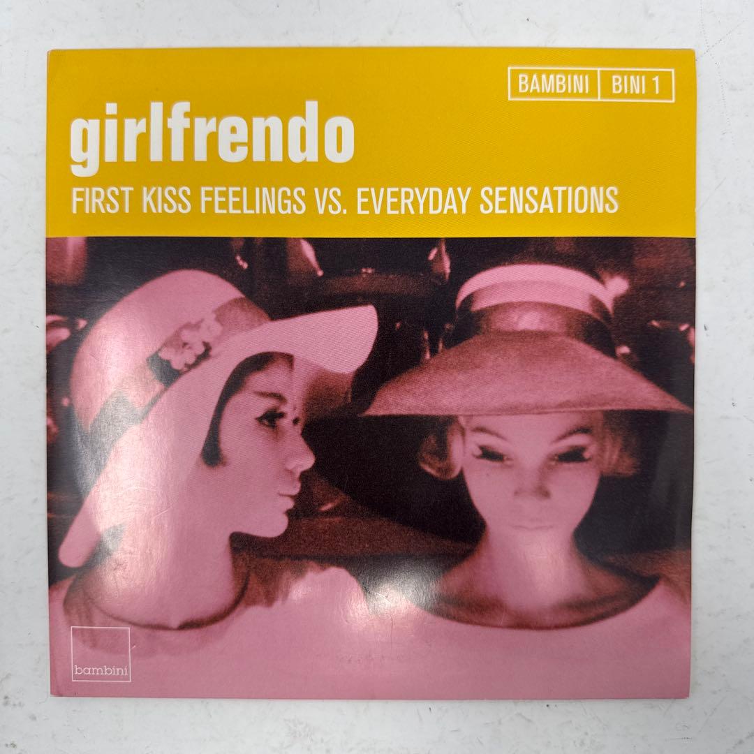Girlfrendo First Kiss Feelings 7" Vinyl Japan Indie Rock Near Mnt | Japansoundstore