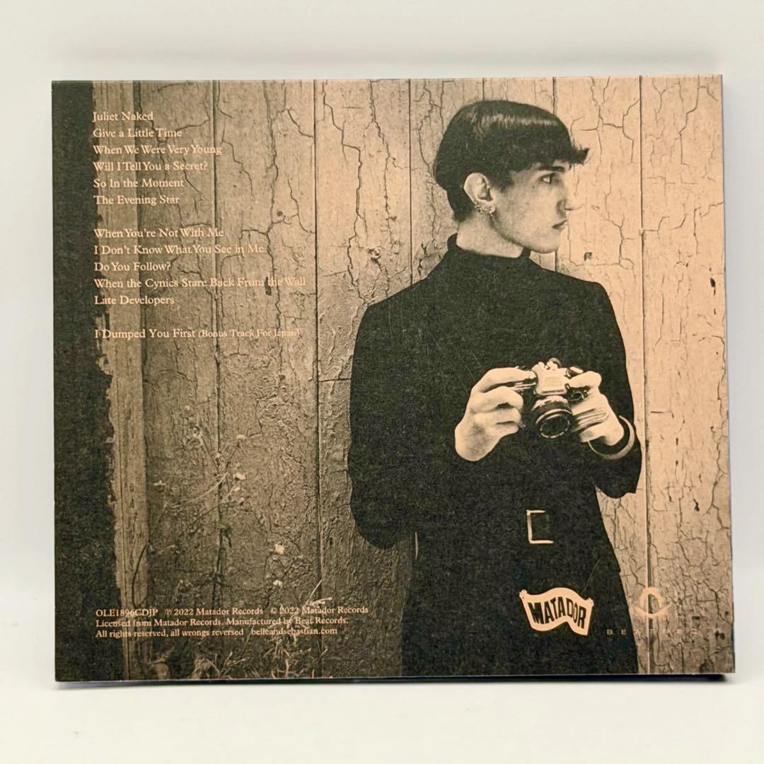 Belle and Sebastian Late Developers CD Japan Press 2022 Indie Pop Bonus Track
