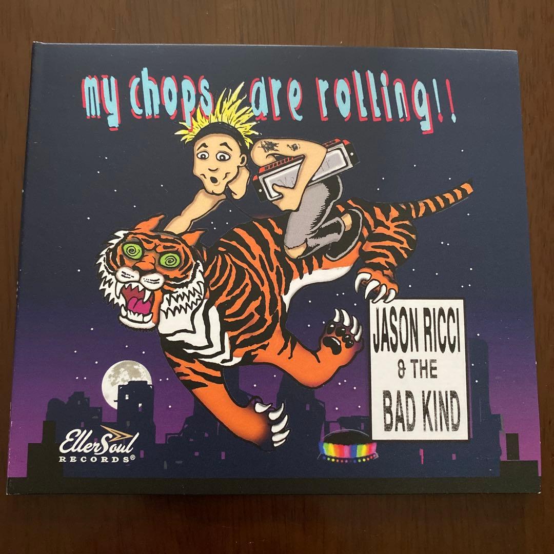 Jason Ricci & The Bad Kind - My Chops Are Rolling!! CD Japan Press BSMF 2019