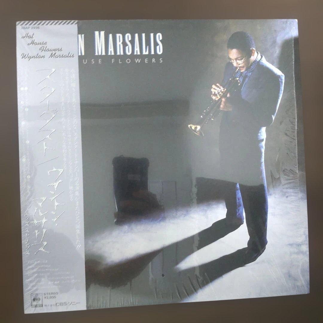 Wynton Marsalis - Hot House Flowers LP Vinyl 1984 Japan CBS/Sony Jazz Obi