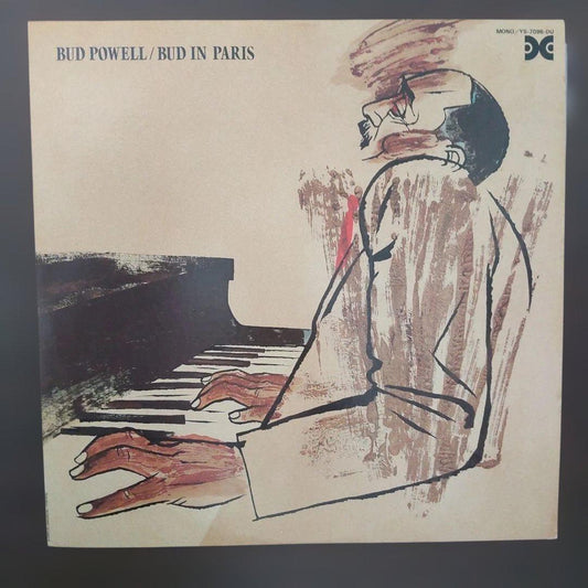 Bud Powell - Bud In Paris LP Japan Jazz Piano Xanadu Record