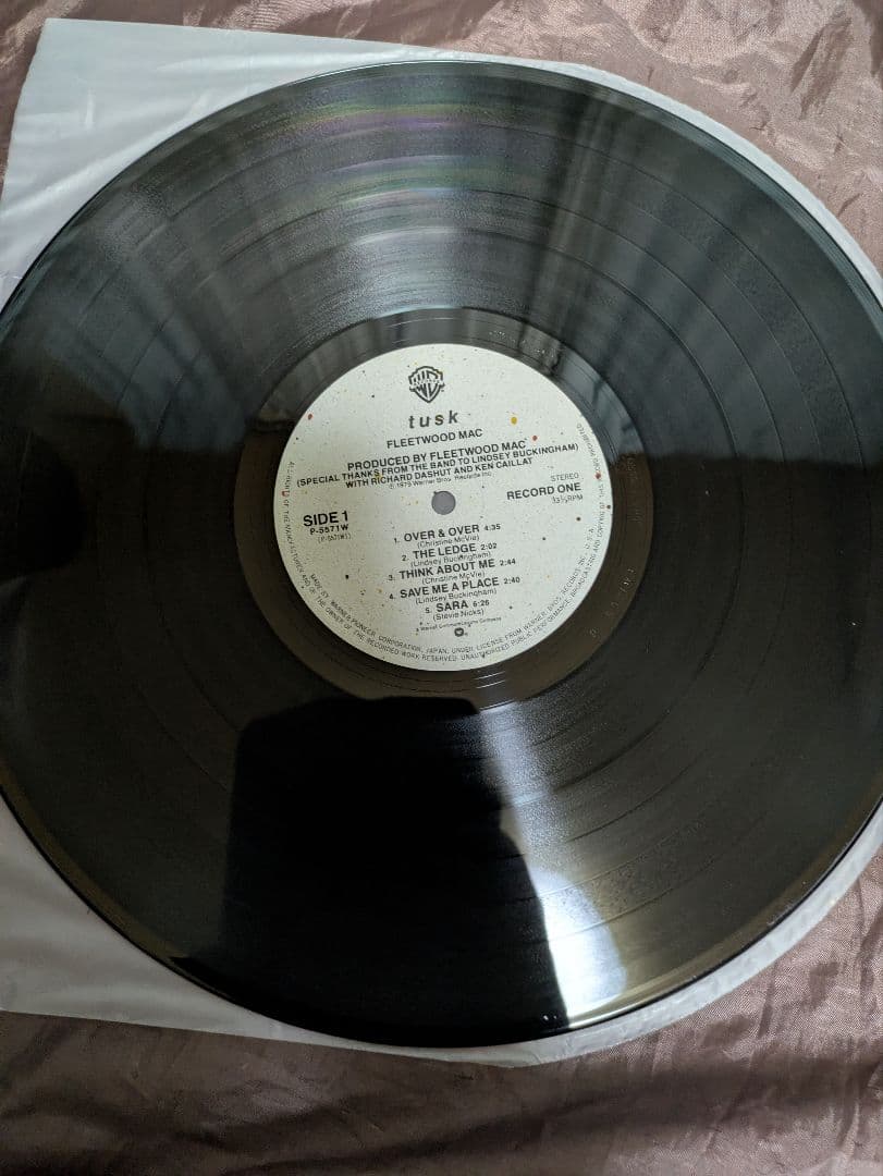 Fleetwood Mac Tusk 1979 Japan 2LP Vinyl Record w/ Obi & Inserts Warner P-5571