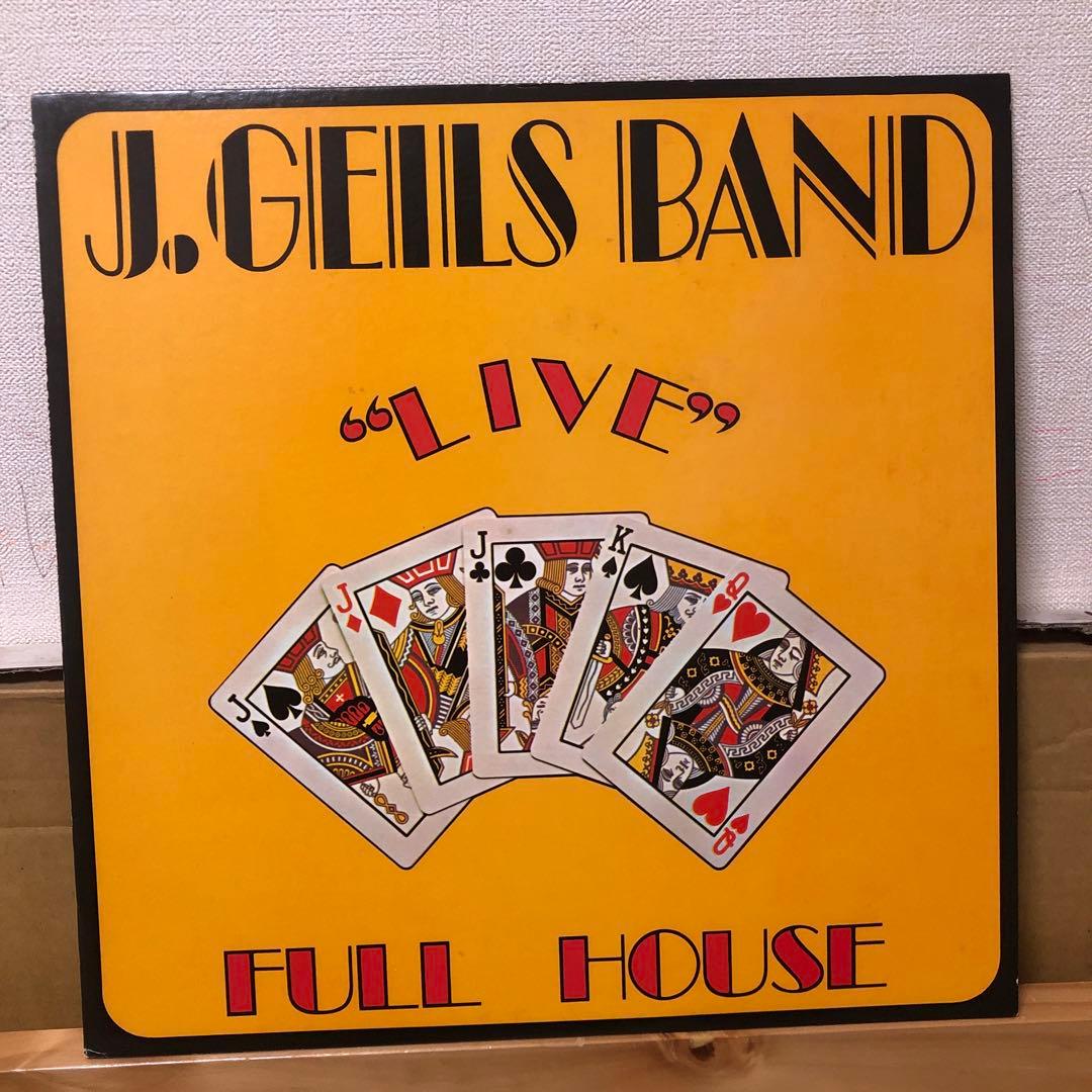J. Geils Band Live Full House Vinyl LP Japan Pressing Atlantic P-8279A