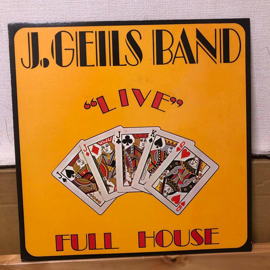 J. Geils Band Live Full House Vinyl LP Japan Pressing Atlantic P-8279A