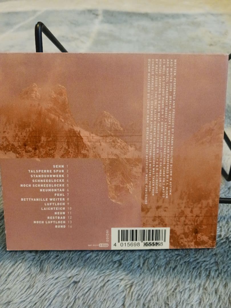 F.S. Blumm Mondkuchen CD Paper Sleeve 2001 Debut Morr Music Electronic Ambient