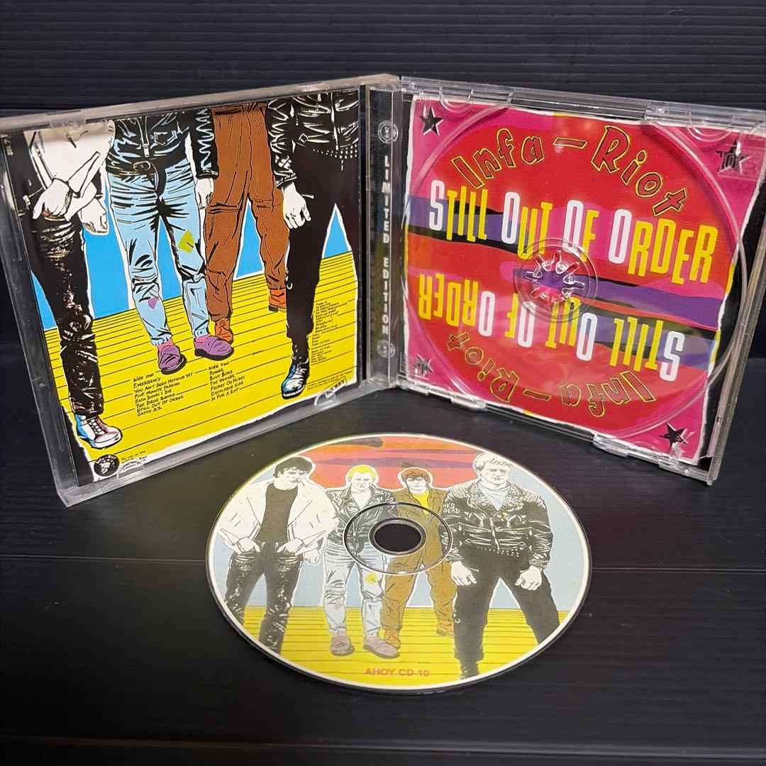 Infa-Riot Still Out Of Order Limited Picture Disc CD Used Scratched | Japansoundstore