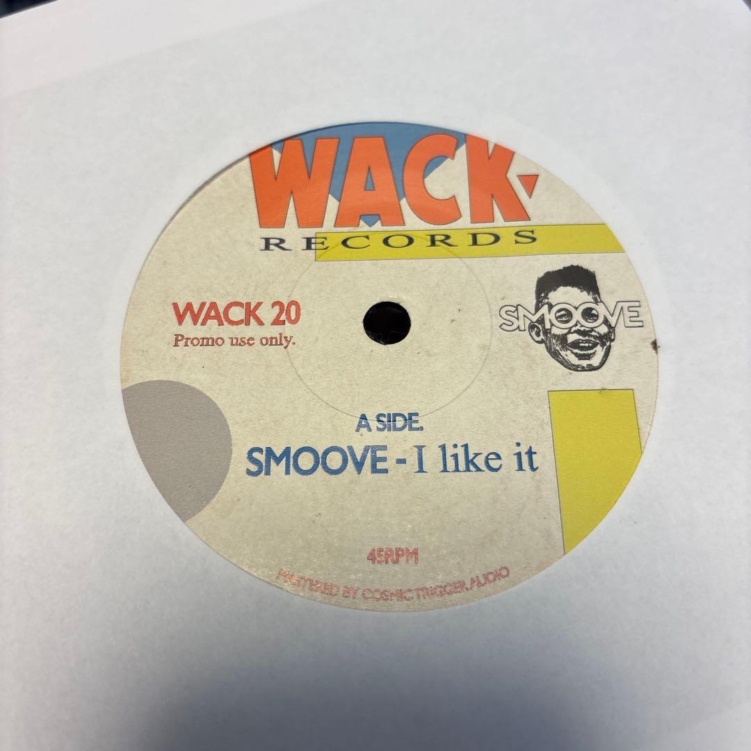 Smoove / DJP - I Like It / Vapors 7" Vinyl Split Promo Wack Records Hip Hop