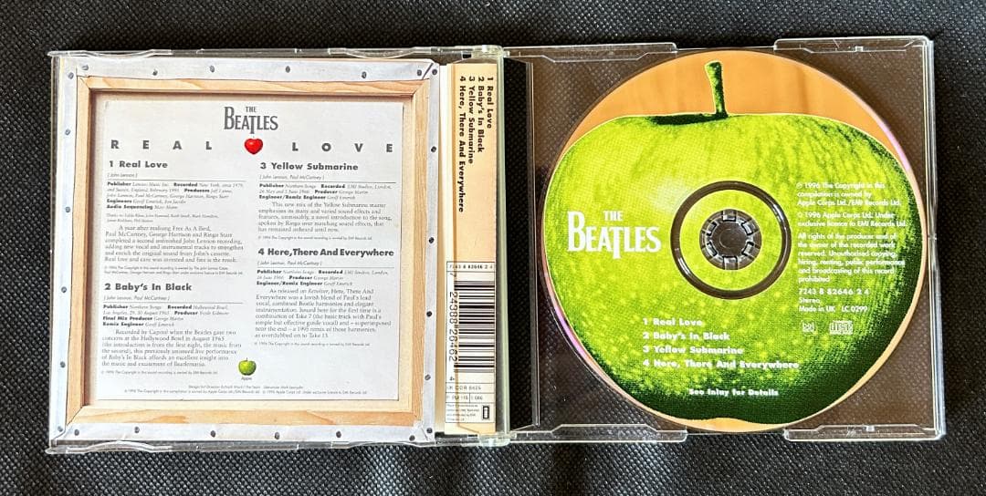 The Beatles Real Love Limited Box CD Used, Slight Scratches, Collector | Japansoundstore