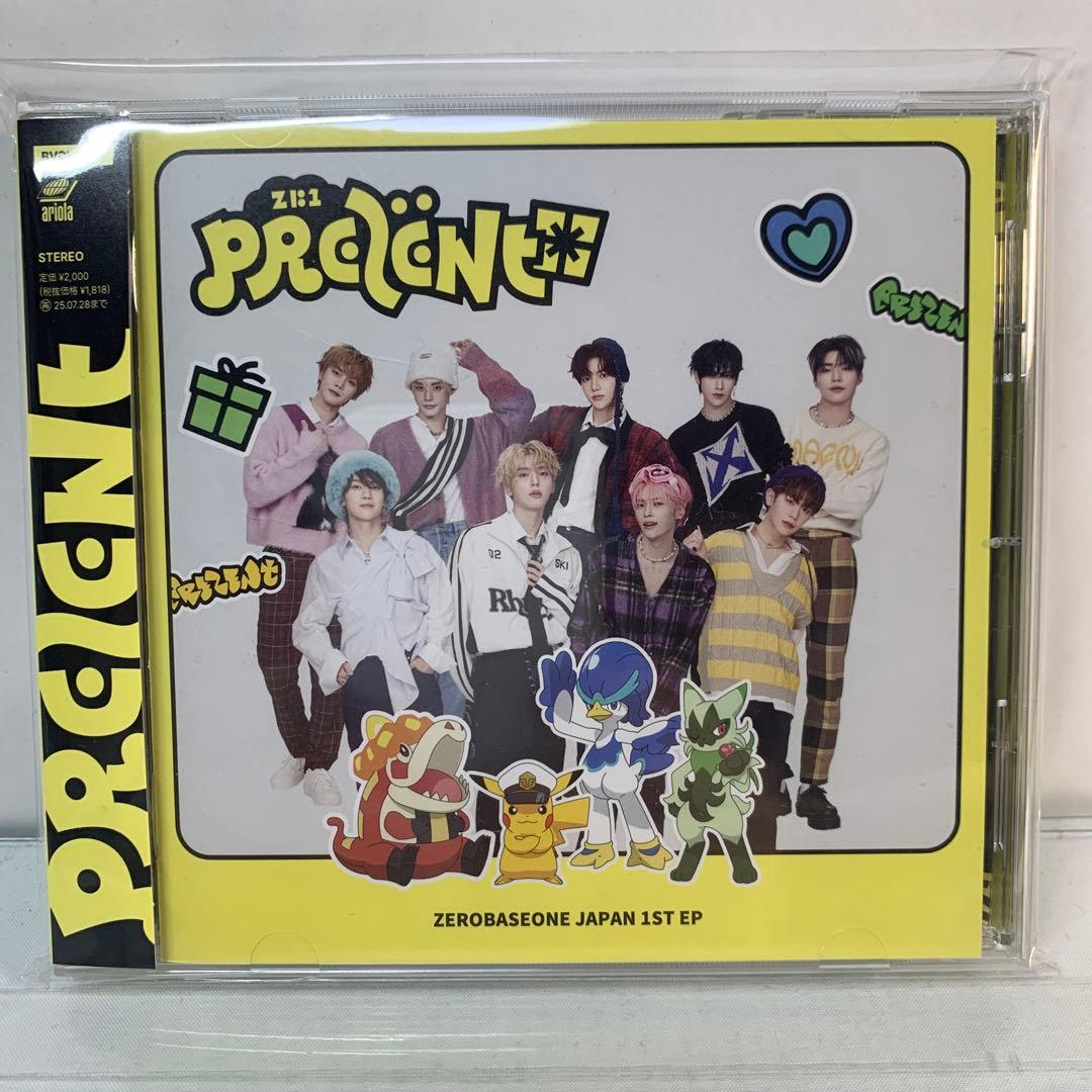 ZEROBASEONE PREZENT Anime Edition CD Japan Press Pokemon Theme
