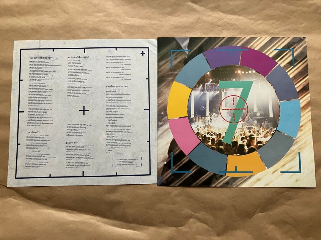 Duran Duran - Arena LP 1984 Japan Pressing Vinyl Album with Booklet