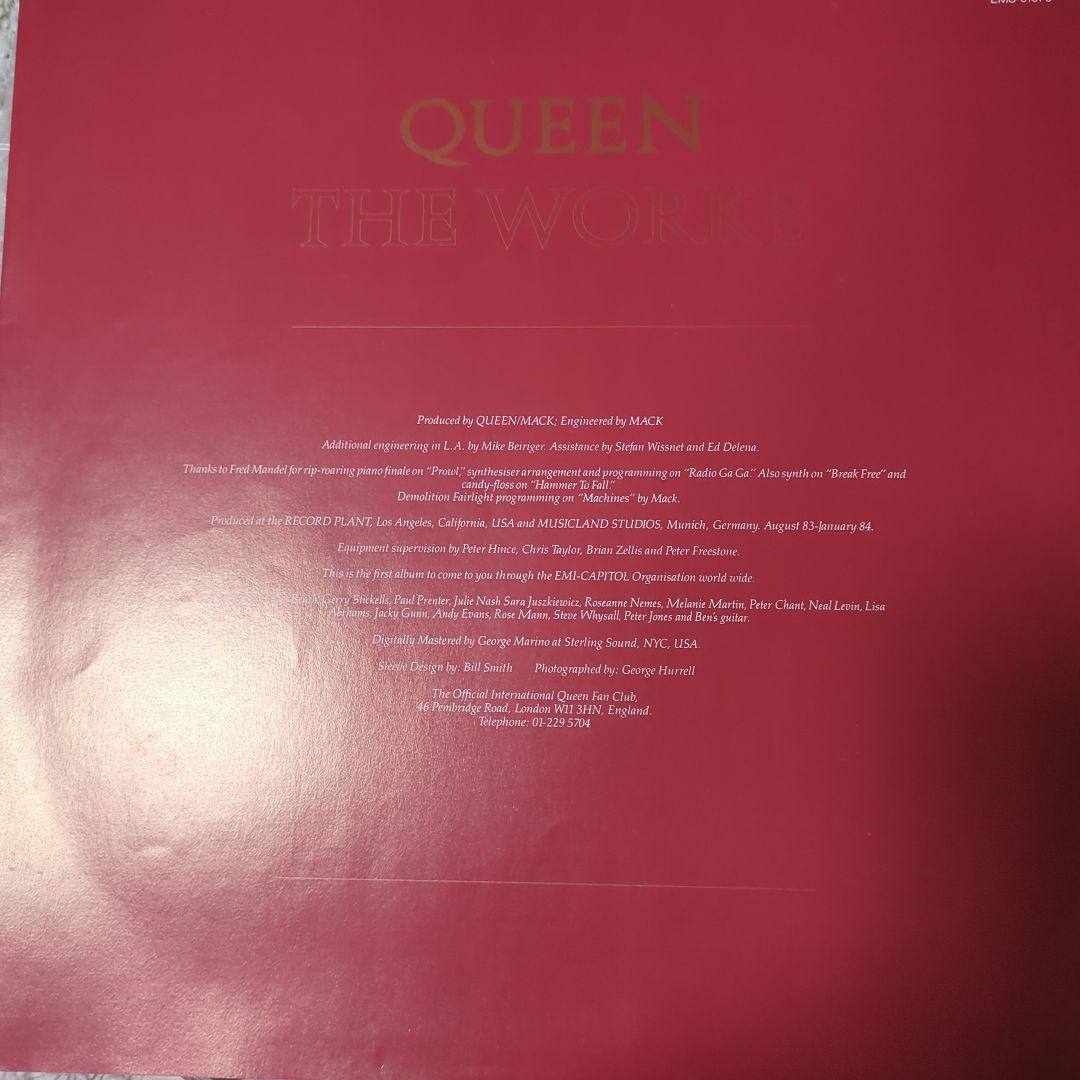 Queen The Works LP Record with Obi, Near Mint, EMI, 1984 | Japansoundstore