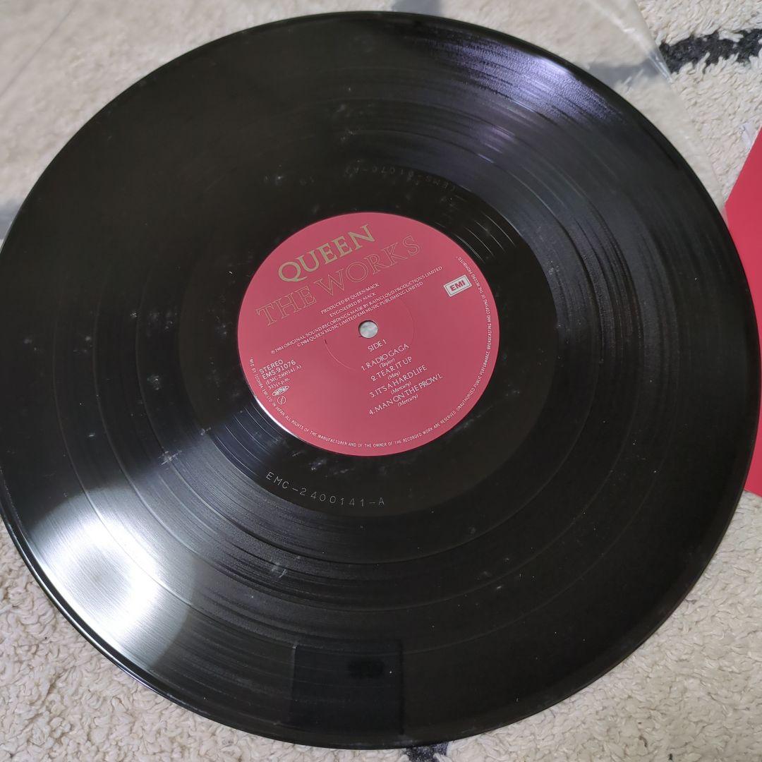 Queen The Works LP Record with Obi, Near Mint, EMI, 1984 | Japansoundstore