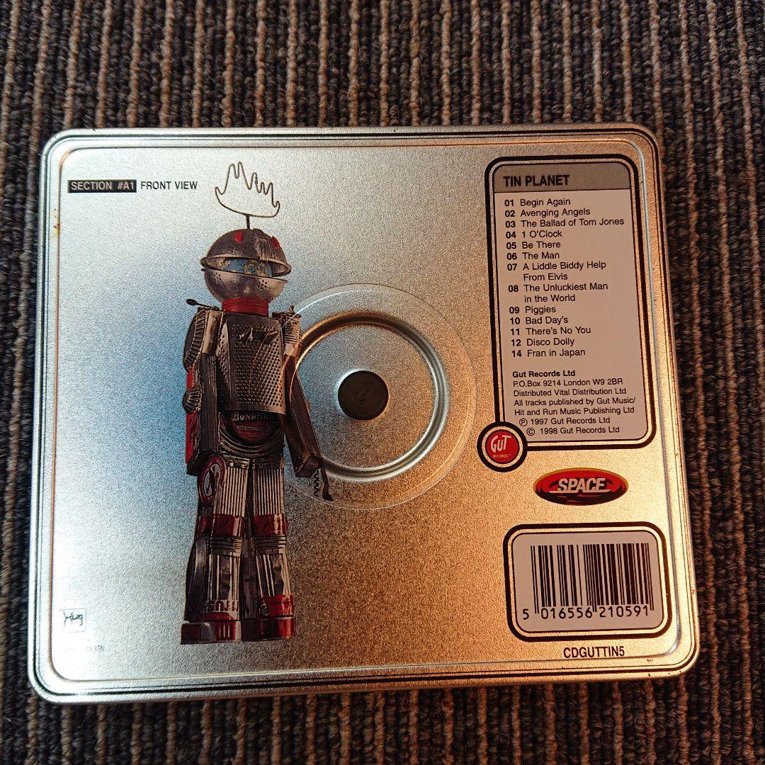Space - Tin Planet Limited Edition CD, Unique Metal Tin Case, 1998