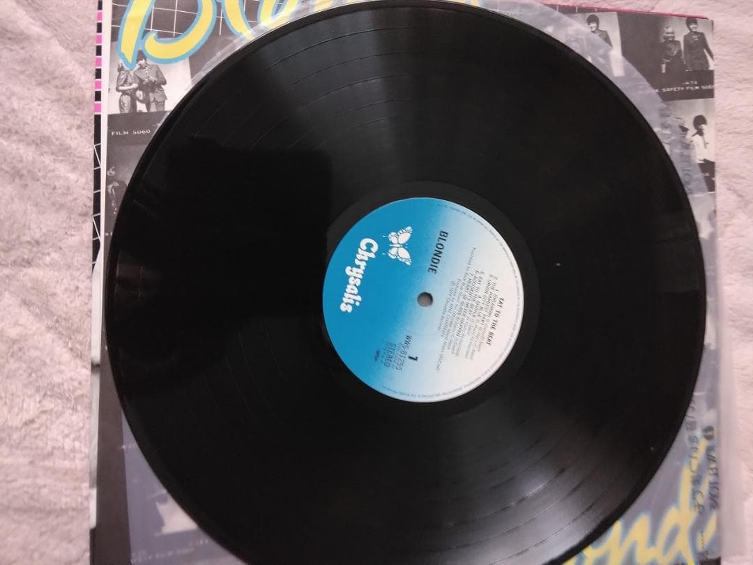 Blondie Eat to the Beat LP Japan Pressing WWS-81255 Vinyl Record with Obi