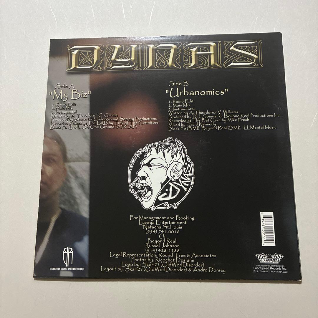 DYNAS My Biz / Urbanomics 7" Vinyl Record Black Used | Japansoundstore