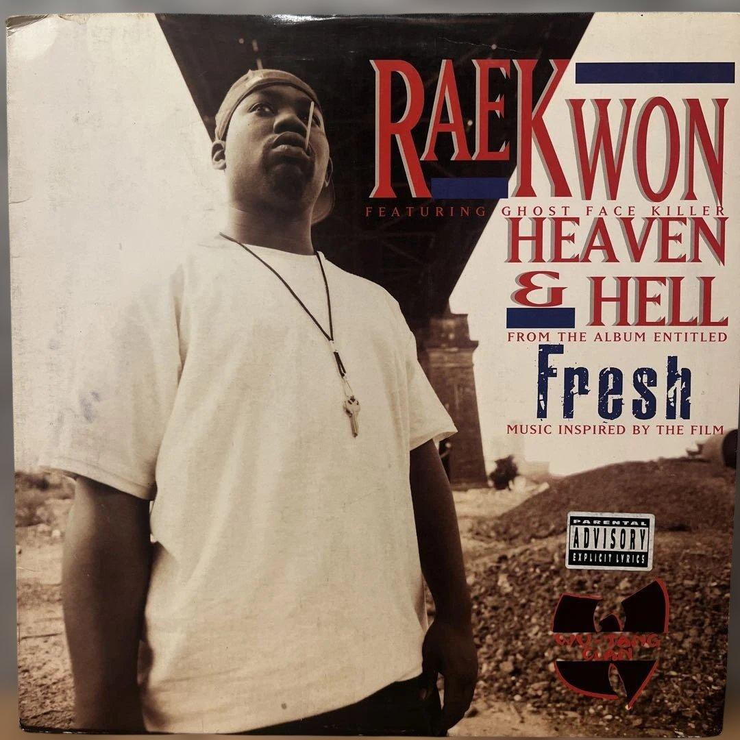 Raekwon - Heaven & Hell 12" Vinyl Record feat. Ghost Face Killer, 1994 Hip Hop