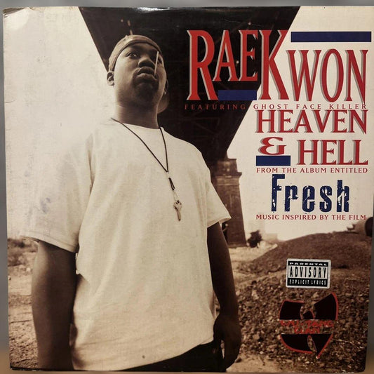 Raekwon - Heaven & Hell 12" Vinyl Record feat. Ghost Face Killer, 1994 Hip Hop