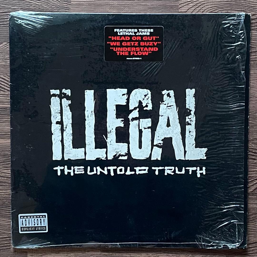 Illegal - The Untold Truth Vinyl LP 1993 US Pressing Hip Hop Rap Record