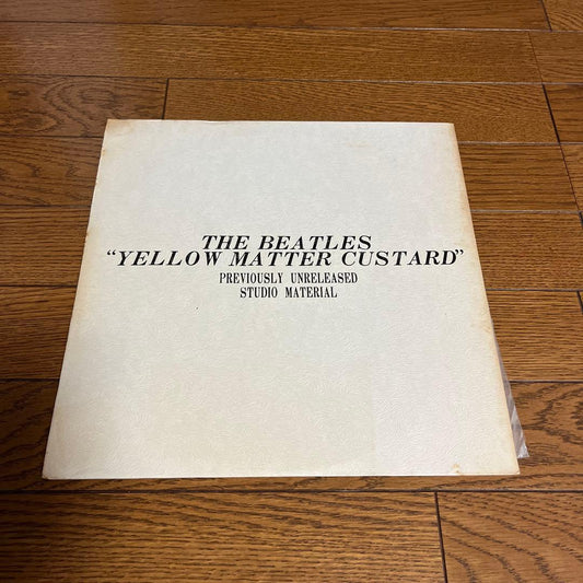 Beatles Yellow Matter Custard LP 12" Bootleg Near Mint Collectible | Japansoundstore