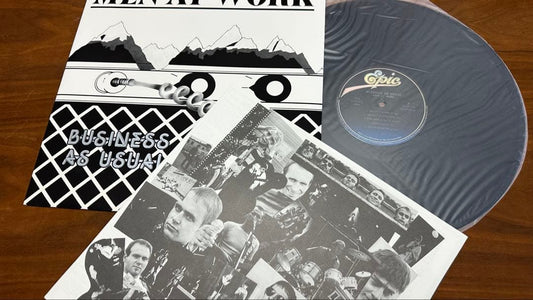 Men At Work Business As Usual Vinyl LP 1982 Japan Epic Includes Insert